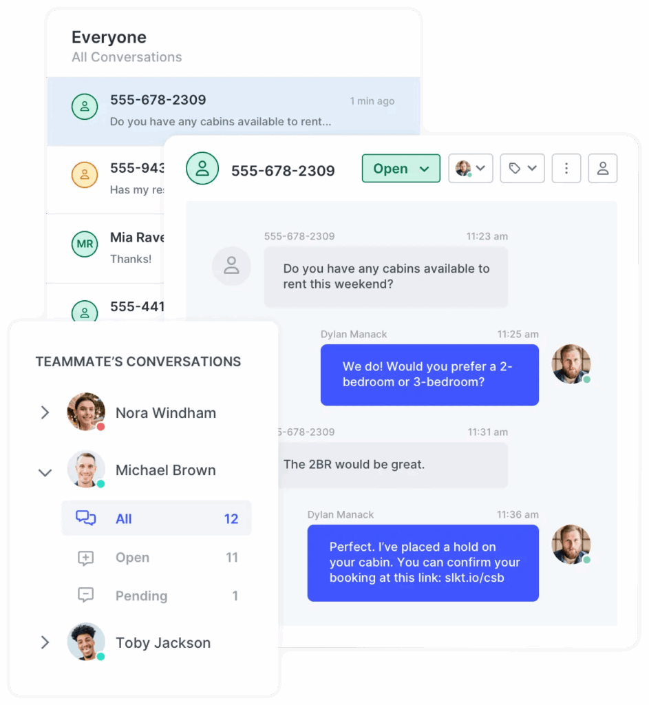 Slicktext screenshot