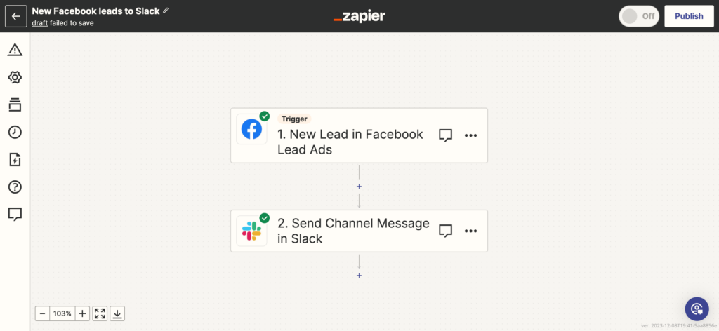 Zapier screenshot